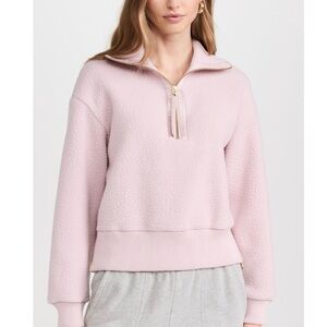 NWOT Varley Roselle Half Zip Fleece Size S in Burnished Lilac. Sold out online.